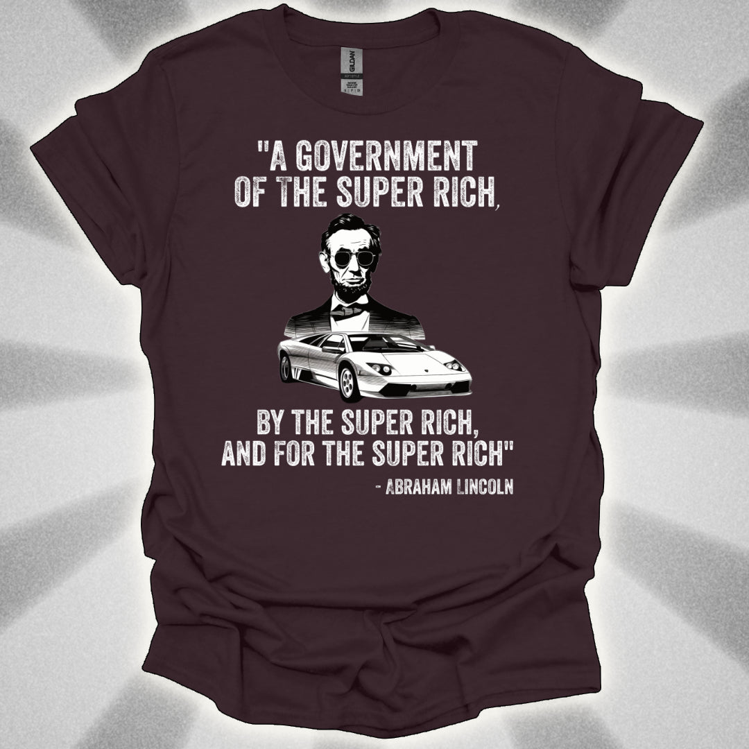 Abe Lincoln’s Billionaire Hustle Manifesto T-Shirt