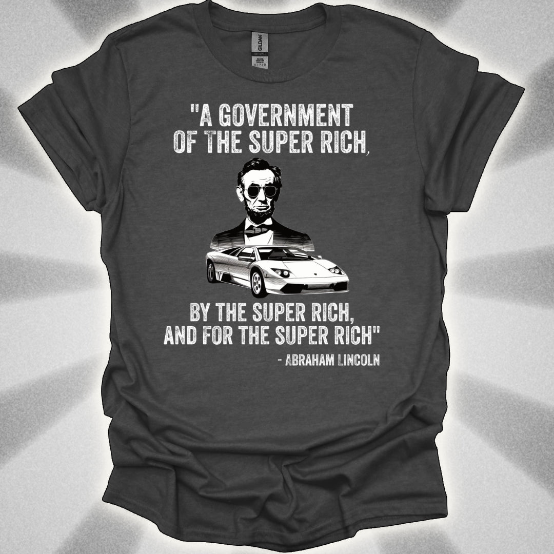Abe Lincoln’s Billionaire Hustle Manifesto T-Shirt