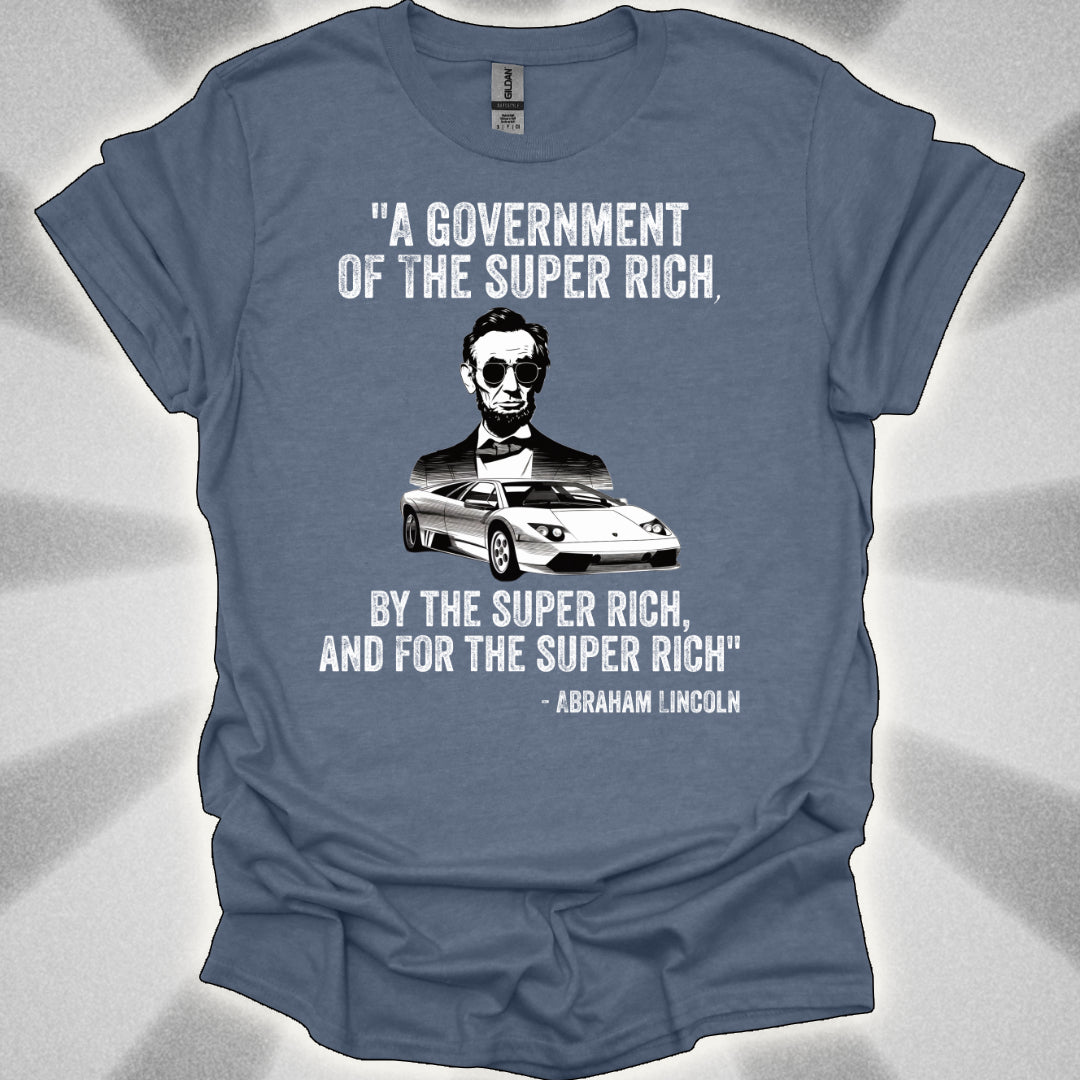 Abe Lincoln’s Billionaire Hustle Manifesto T-Shirt