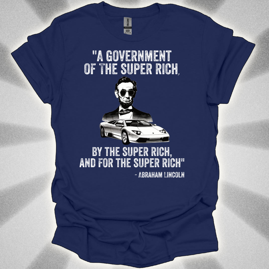 Abe Lincoln’s Billionaire Hustle Manifesto T-Shirt