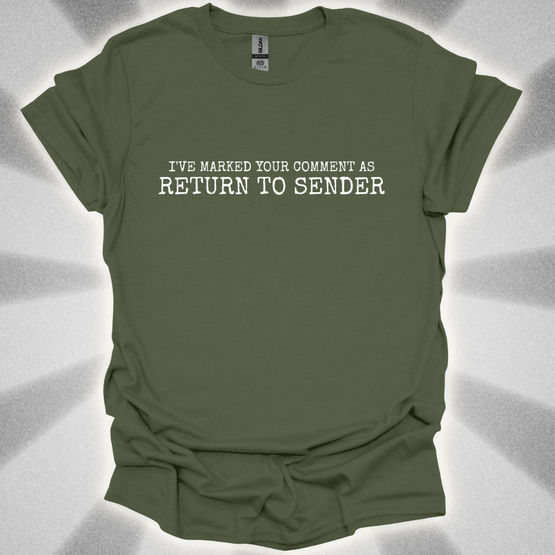 Return To Sender T-Shirt