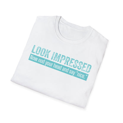 Look Impressed. Now Nod Your Head and Say ‘Nice.’ Interactive Approval Shirt