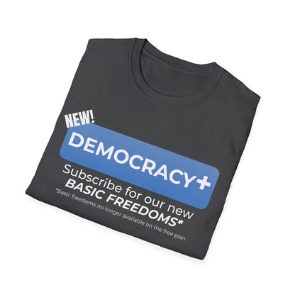 Democracy+ Premium Tee: Freedom Reinvented!