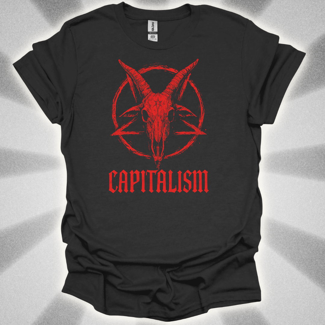 Capitalism Pentagram T-Shirt