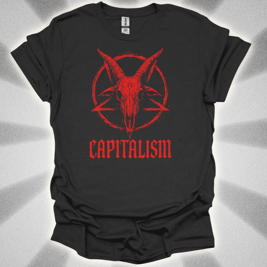 Capitalism Pentagram T-Shirt