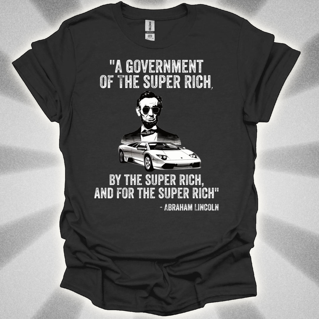 Abe Lincoln’s Billionaire Hustle Manifesto T-Shirt