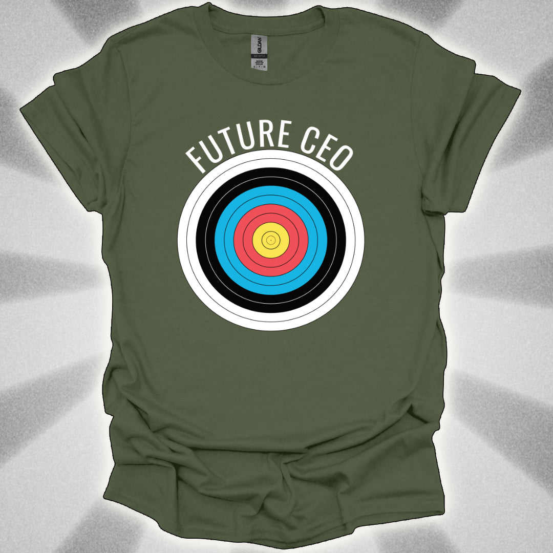 Future CEO Dark Satirical Statement Shirt