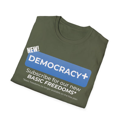 Democracy+ Premium Tee: Freedom Reinvented!