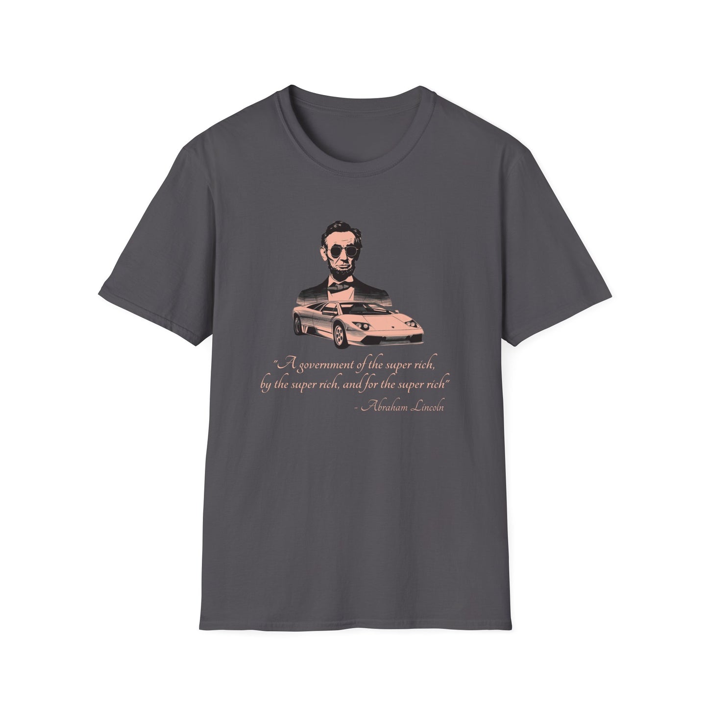 Abe Lincoln’s Billionaire Hustle Manifesto T-Shirt